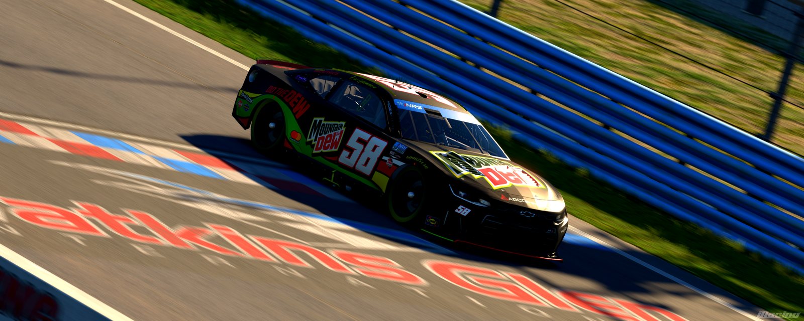 Black, green and red Mountain Dew #58 Chevrolet